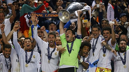 Real Madrid lần thứ 10 vô địch Champions League