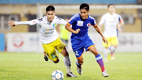 Ðội Hà Nội T&amp;T giành lại ngôi đầu bảng V-League 2014