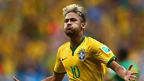 Neymar tỏa sáng, Brazil thắng đậm Cameroon