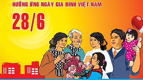 Bữa cơm gia đình ấm áp yêu thương