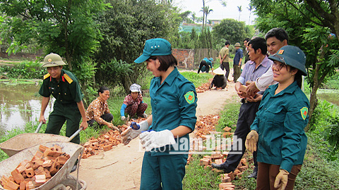 Nhiệm vụ quốc phòng, quân sự địa phương ở Nam Trực