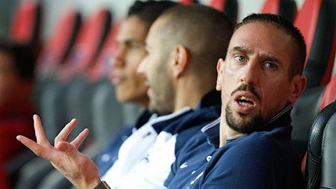 Franck Ribéry chia tay đội tuyển Pháp