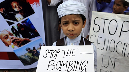 Dân Ít-xra-en tuần hành kêu gọi hòa bình với Pa-lét-xtin