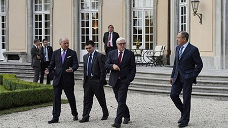 Đàm phán giải quyết khủng hoảng ở Ukraine đã có kết quả sơ bộ