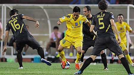 Lượt đi loạt trận tứ kết AFC Cup 2014: HN T&amp;T và Ninh Bình thua trận trên sân nhà