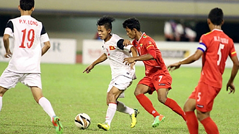 Giải Vô địch U22 Đông - Nam Á: Phòng ngự yếu, U19 Việt Nam để thua Myanmar 3-4