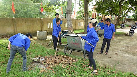 Đoàn Thanh niên Ban quản lý các khu công nghiệp tỉnh với các hoạt động bảo vệ môi trường