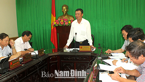 Ủy ban nhân dân tỉnh triển khai nhiệm vụ tháng 9-2014