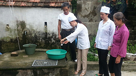 Tăng cường quản lý chất lượng nước, phòng, chống bệnh tiêu chảy