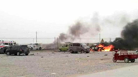 Trung Quốc: Nổ tại Tân Cương, ít nhất hai người thiệt mạng