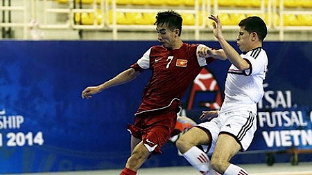 Giải vô địch Futsal Đông - Nam Á 2014: ĐT Futsal Việt Nam thắng đậm Lào với tỷ số 18-0