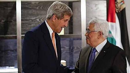 Tổng thống Palestine và Ngoại trưởng Mỹ thảo luận về tình hình Gaza