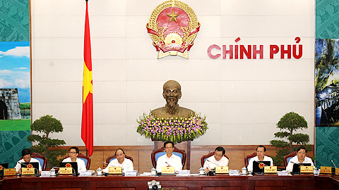 Chính phủ họp phiên thường kỳ tháng 9-2014