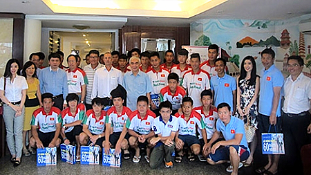 VCK U19 châu Á 2014: Đội tuyển U19 quốc gia lên đường dự VCK U19 châu Á 2014