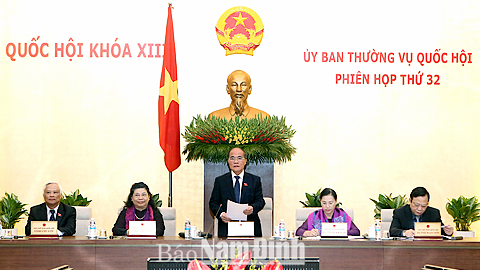 Ủy ban Thường vụ Quốc hội khai mạc phiên họp thứ 32