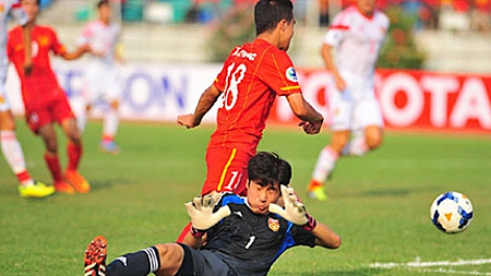 Giải vô địch U19 châu Á 2014: U19 Việt Nam bị U19 Trung Quốc gỡ hòa vào phút cuối