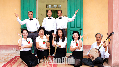 Trực Ninh phát triển phong trào văn nghệ quần chúng