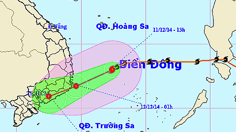 Tin bão khẩn cấp (Cơn bão số 5)