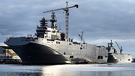 Nga: Việc từ chối bàn giao tàu Mistral là do sự yếu kém về vị trí chính trị của Pháp