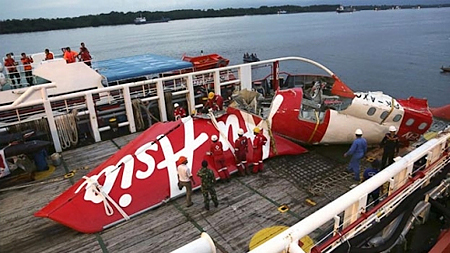 Tìm được thiết bị ghi dữ liệu chuyến bay QZ8501