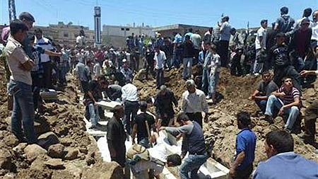 Hơn 210.000 người thiệt mạng trong cuộc xung đột ở Syria