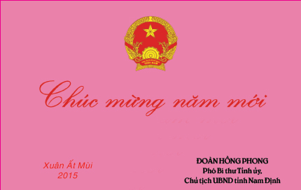 Lời chúc mừng năm mới Ất Mùi của đồng chí Chủ tịch UBND tỉnh