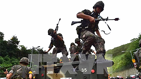 Hàn Quốc, Mỹ bắt đầu tập trận chung thường niên