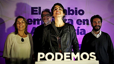 Tây Ban Nha: Đảng Podemos giành 15 ghế sau kỳ bầu cử của khu tự trị Andalusia