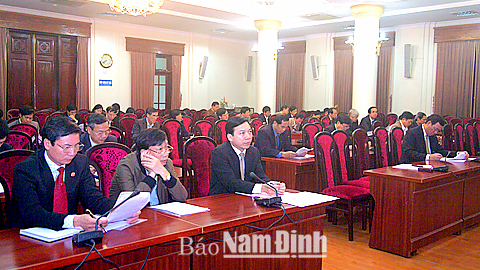 Hội nghị lần thứ 33 Ban Chấp hành Đảng bộ tỉnh (khóa XVIII)