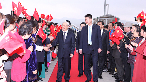 Tổng Bí thư Nguyễn Phú Trọng kết thúc tốt đẹp chuyến thăm chính thức Cộng hoà nhân dân Trung Hoa