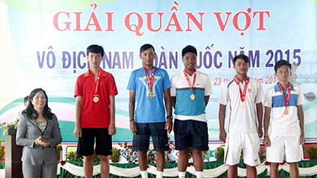 Bế mạc Giải Quần vợt vô địch nam toàn quốc năm 2015