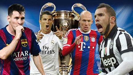 Vòng bán kết Champions League mùa giải 2014-2015: Kỳ phùng địch thủ