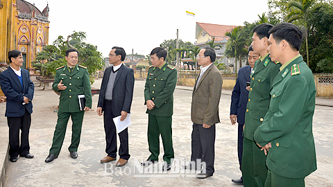 Hiệu quả mô hình &quot;Khu dân cư vùng giáo tiên tiến và an toàn về an ninh trật tự &quot; trên tuyến biên phòng