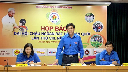 Đại hội Cháu ngoan Bác Hồ toàn quốc lần thứ VIII từ 10 đến 14-6-2015