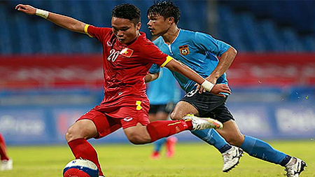 Thắng ĐT U23 Lào 1-0, ĐT U23 Việt Nam trở lại ngôi đầu bảng B