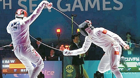 Sea Games 28 - Xin-ga-po 2015: Đấu kiếm đoạt thêm hai HCV cho thể thao Việt Nam