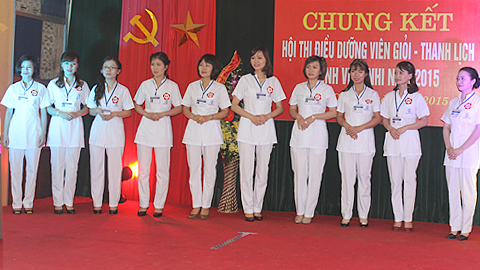 Sở Y tế tổ chức Hội thi điều dưỡng, hộ sinh giỏi, thanh lịch năm 2015