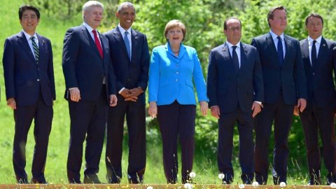 Thiếu Nga, G7 gặp nhiều khó khăn giải quyết các vấn đề nóng