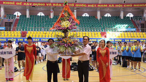 Cụm thi đua Thanh tra các tỉnh đồng bằng sông Hồng tổ chức giao lưu văn hóa, thể thao