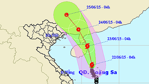 Tin bão trên biển Đông (Cơn bão số 1)