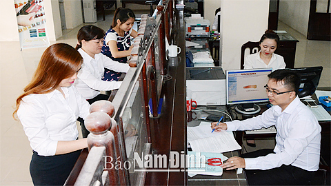 Ngân hàng Hợp tác xã Việt Nam Chi nhánh Nam Định nỗ lực gia tăng các dịch vụ tiện ích