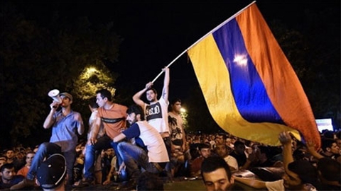 Armenia: Hàng nghìn người tiếp tục biểu tình phản đối chính phủ