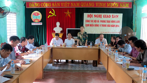 Hội nghị giao ban công tác Hội Nông dân khu vực đồng bằng sông Hồng 6 tháng đầu năm 2015