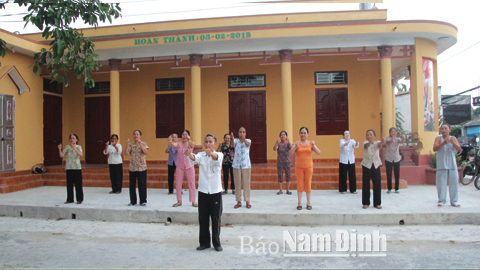 Vĩnh Hào phát triển phong trào thể thao cơ sở