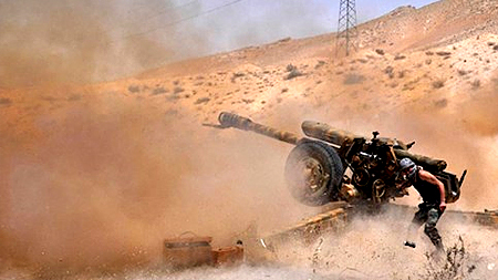 Quân đội Syria khép vòng vây IS ở Palmyra