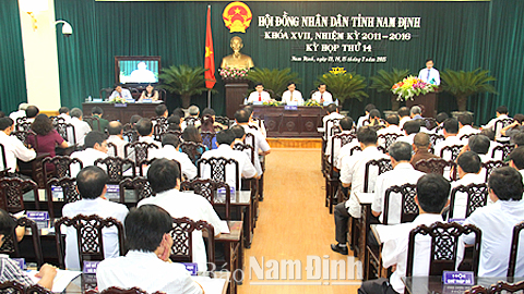 Khai mạc trọng thể kỳ họp thứ 14, HĐND tỉnh khóa XVII, nhiệm kỳ 2011-2016