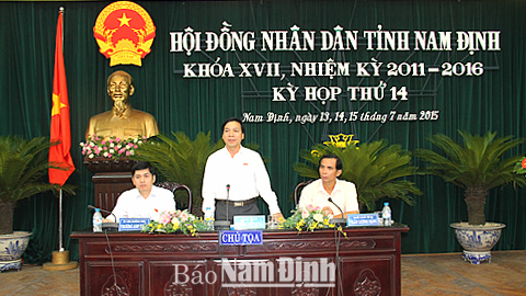 Ngày làm việc thứ hai, kỳ họp thứ 14, HĐND tỉnh khóa XVII: Thảo luận tại tổ và hội trường