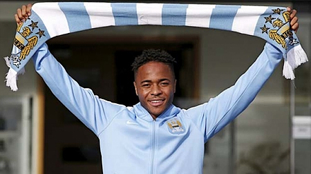 Raheem Sterling sẽ cùng Manchester City du đấu tại Việt Nam