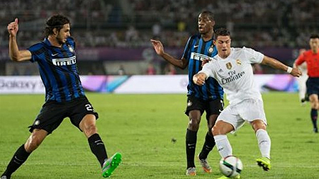 Real Madrid thắng dễ Inter Milan ở ICC 2015