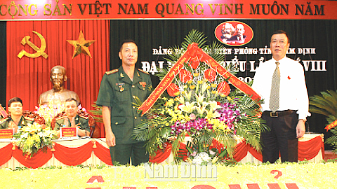 Đại hội đại biểu Đảng bộ Bộ đội Biên phòng tỉnh lần thứ VIII (nhiệm kỳ 2015-2020)